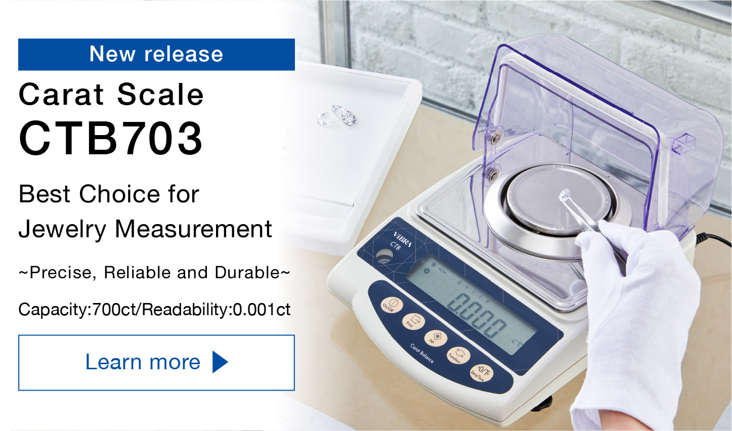New release Carat Scale CTB703