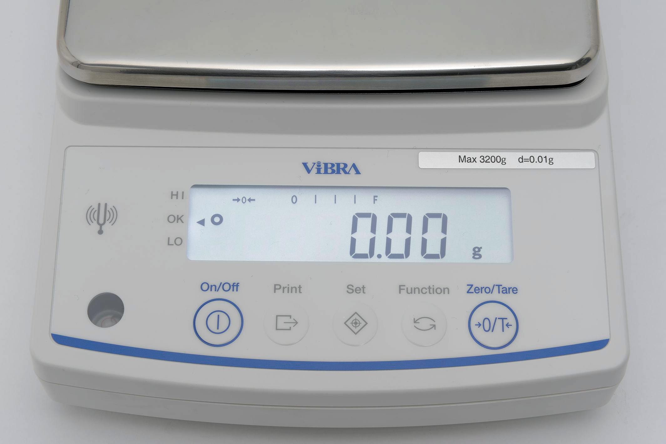 Highly visible, LCD display with back light