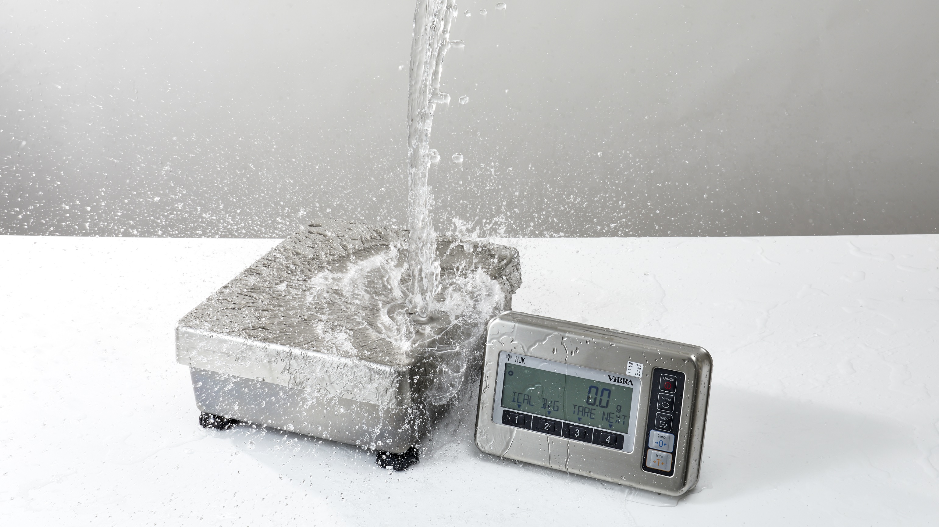 Water-proof structure, easy to clean
