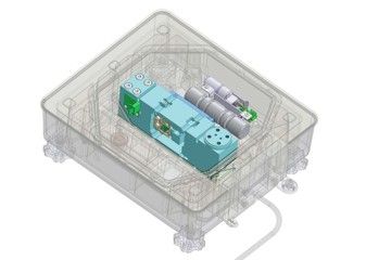 Equipped with a newly developed sensor and built-in calibration weigh